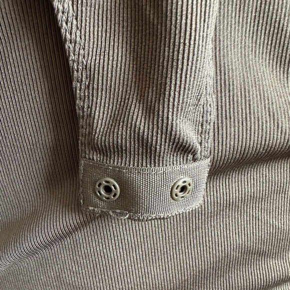 H&M Khaki Mock Neck Bodysuit - M - Picture 4 of 5